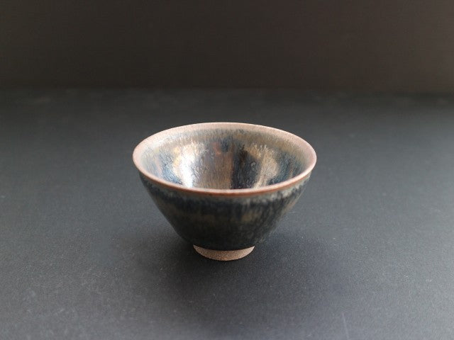 窯変銀奨 ぐい呑 – Tohgoro Kyoto