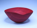 猩々緋 彩器（大鉢）｜山田 晶