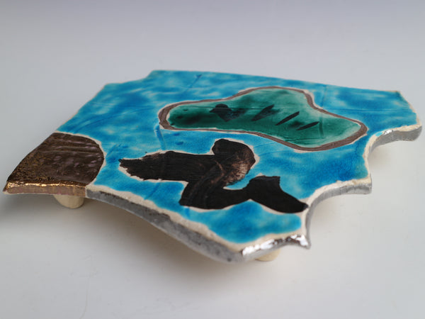 若松陶板　Ⅳ 　　　　　　　　　　　　　Wakamatsu Ceramic Panel Ⅳ