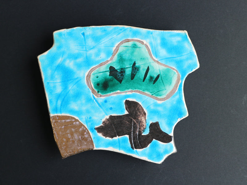 若松陶板　Ⅳ 　　　　　　　　　　　　　Wakamatsu Ceramic Panel Ⅳ