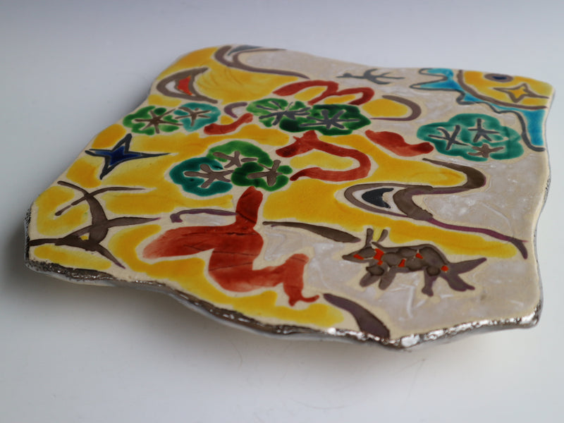 日月松図陶板 Vol.6　　　　　　　　　　　 Sun, Moon & Pine Panel Vol.6