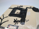 No.39　わんこ図陶板　３　"Dog Motif Plaque Ⅲ"