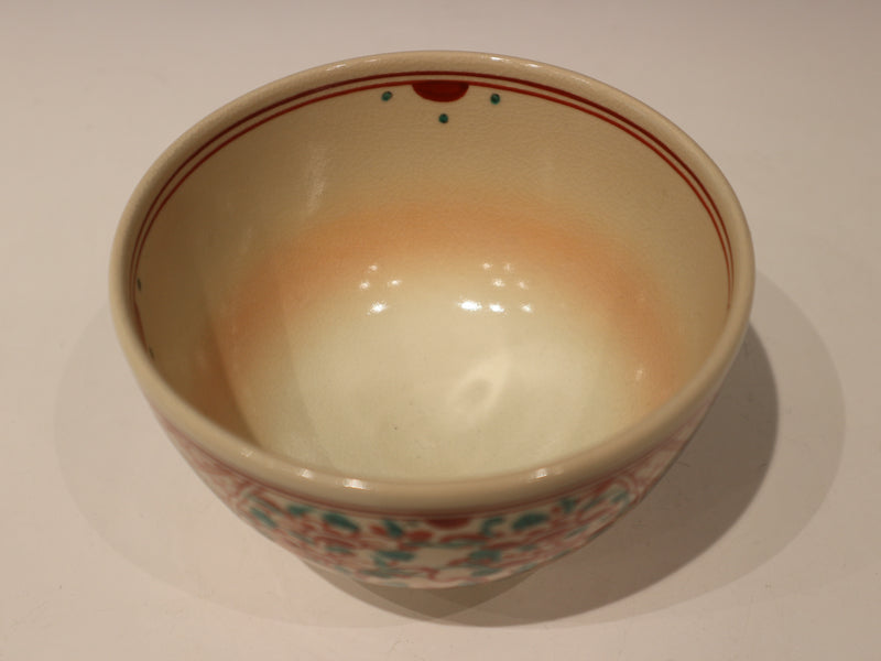 赤絵 茶盌