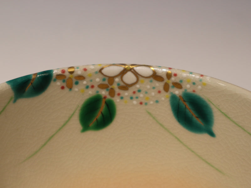 御本手金彩紫陽花 茶盌