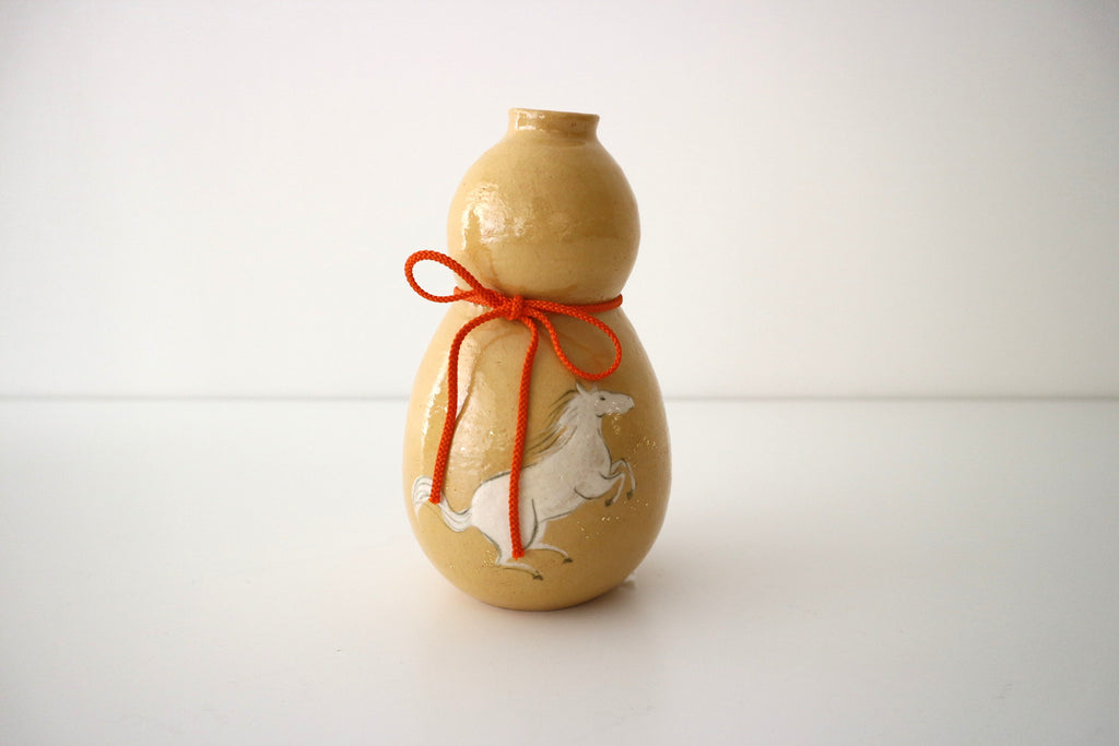 干支・瓢箪から駒 花器 – Tohgoro Kyoto