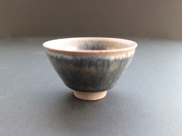 窯変銀奨　ぐい呑