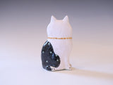 置物　ねこ（ブラック）｜松見光玉
