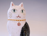 置物　ねこ（ブラック）｜松見光玉