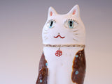 置物　ねこ（ブラウン）｜松見光玉