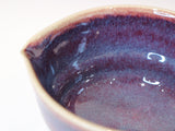 片口抹茶碗　紫紅｜守崎正洋